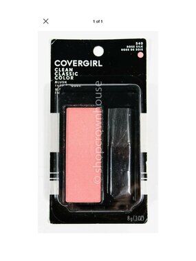 Lot of 3 CoverGirl Clean Classic Color Blush 540 Rose Silk New in Package